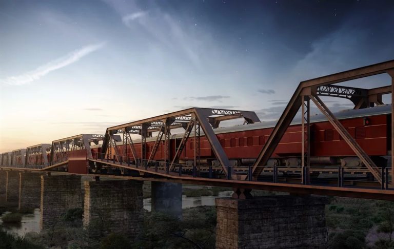 New luxury train hotel on Kruger Selati Bridge
