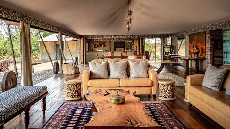 Sustainable safari living at Mpala Jena Camp