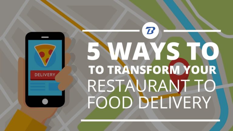5 ways to transform your restaurant to food delivery