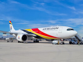 Air Belgium touches down in South Africa for the first time