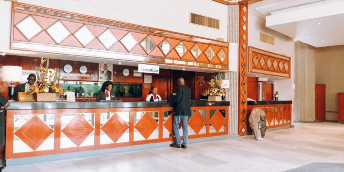 Monomotapa Hotel reception