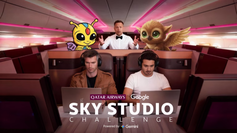 Qatar Airways and Google Launch Industry-First “Sky Studio Challenge” Powered by Starlink, Proving Full Commercials Can Be Produced at 35,000 Feet